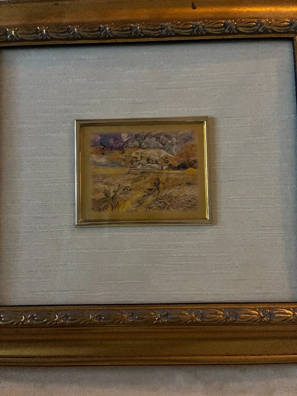 Mini 23Kt gold leaf reproduction